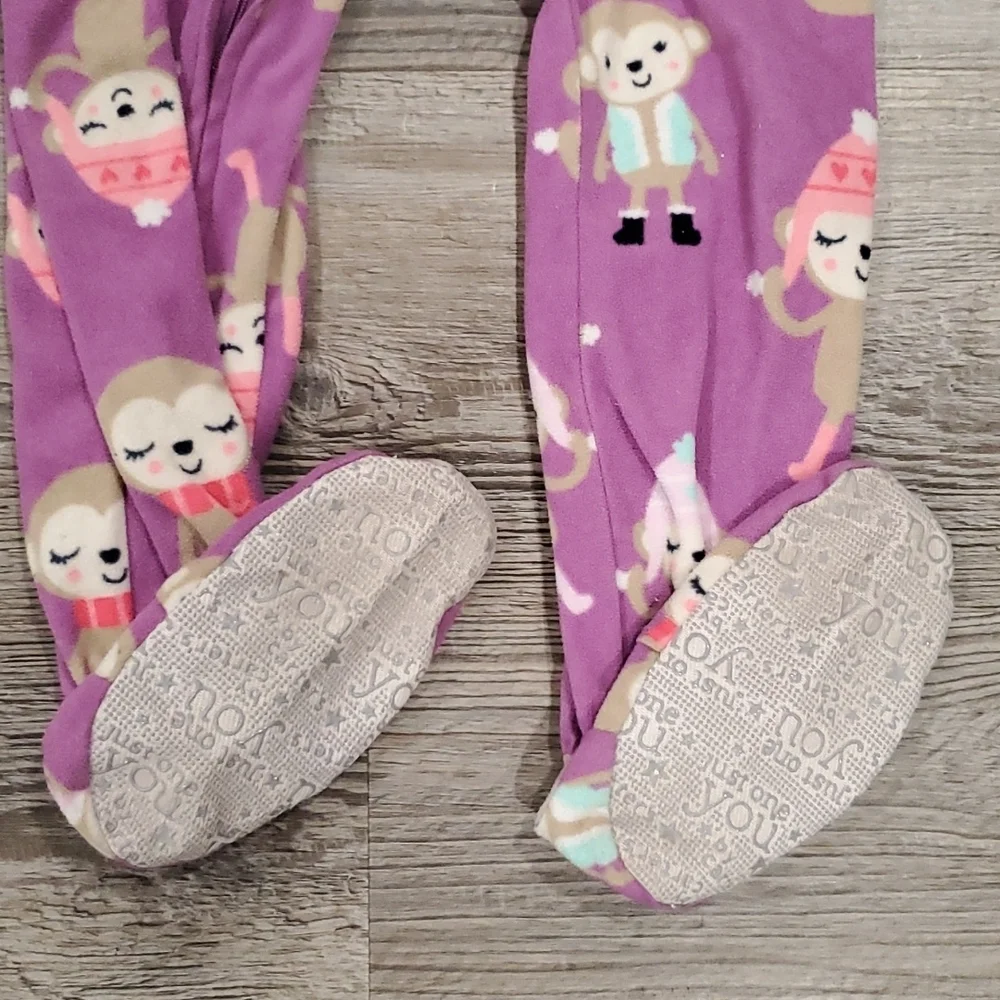 Carter Zip Up Full Body Pajamas Size 4T
